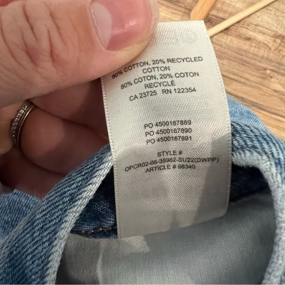 Aritzia Sunday Best Tatum 3" Jean Short - Picture 13 of 14